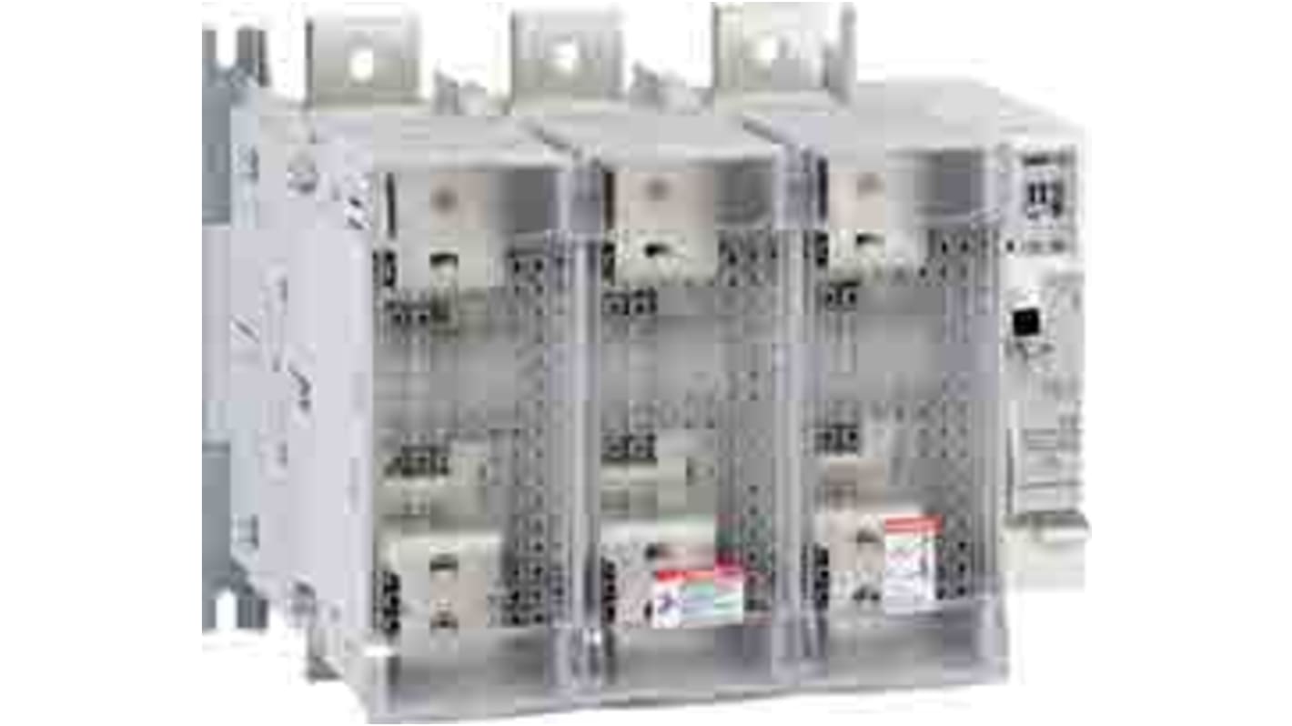 Interruptor seccionador con fusible Schneider Electric, 630A, 3, Fusible C1, C2 630A AutomociónConstrucción y obras