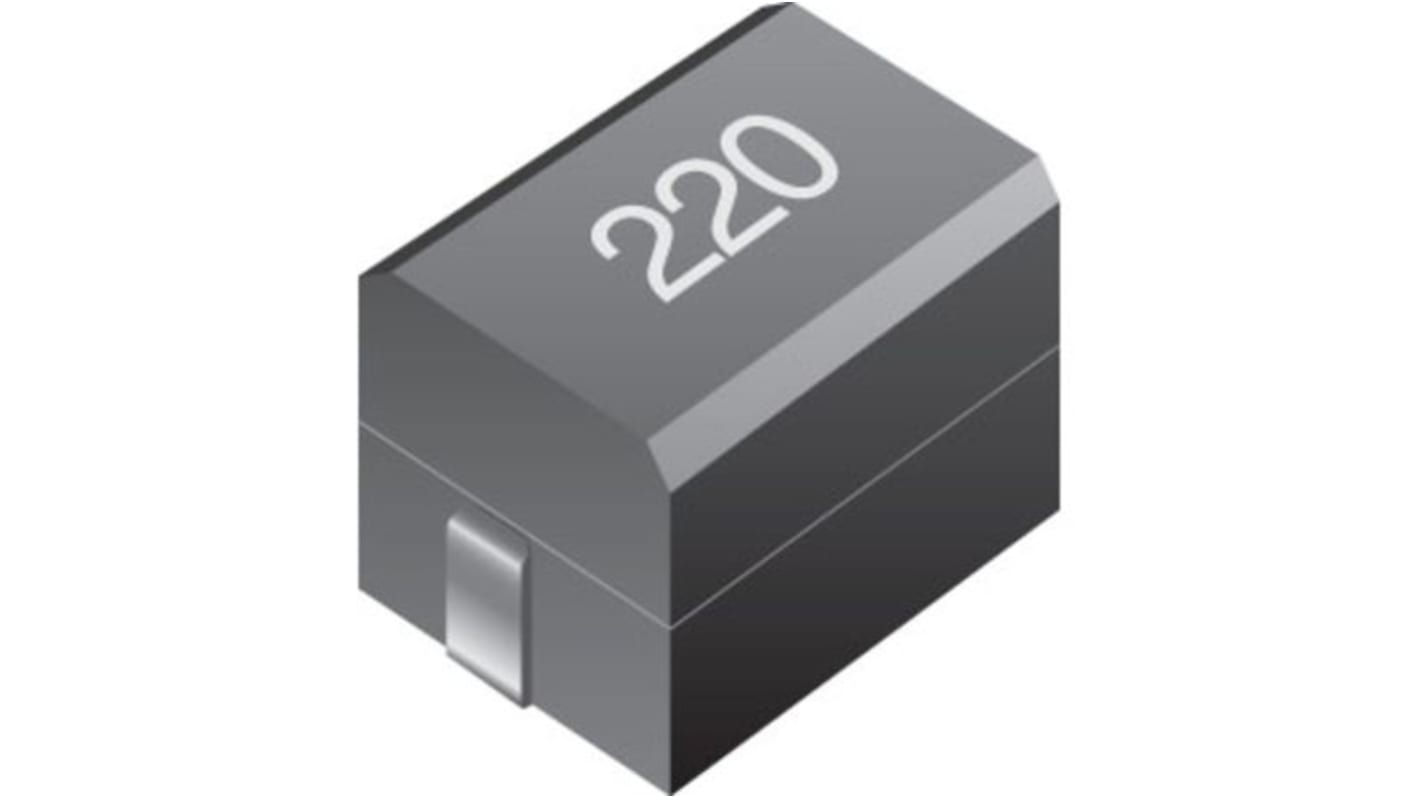Bourns, CC453232A, 1812 (4532M) Multilayer Surface Mount Inductor with a Ferrite Core, 2.2 μH ±10% 1.6A Idc Q:10