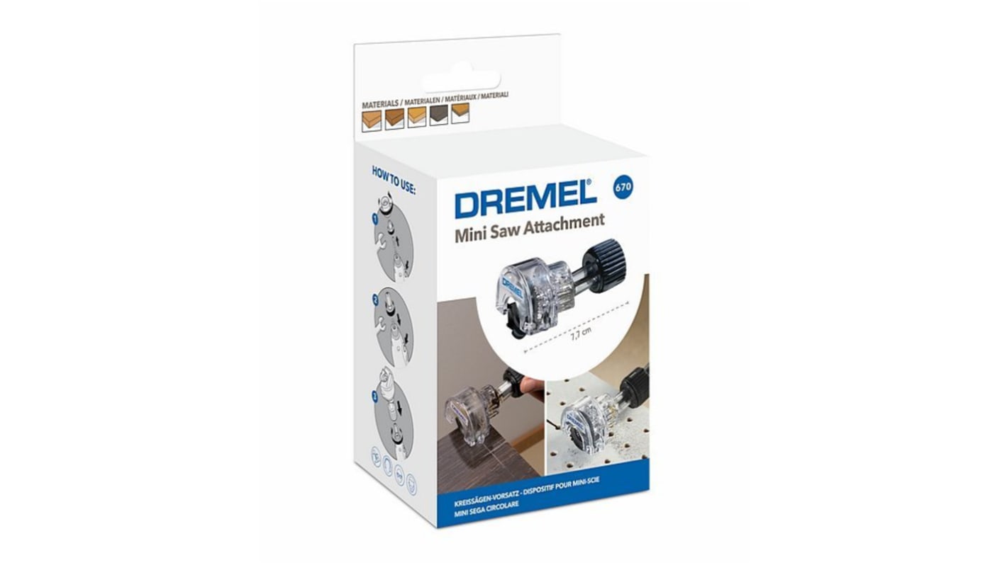 Dremel 1-Piece Mini Saw Attachment, for use with Dremel multi-tool