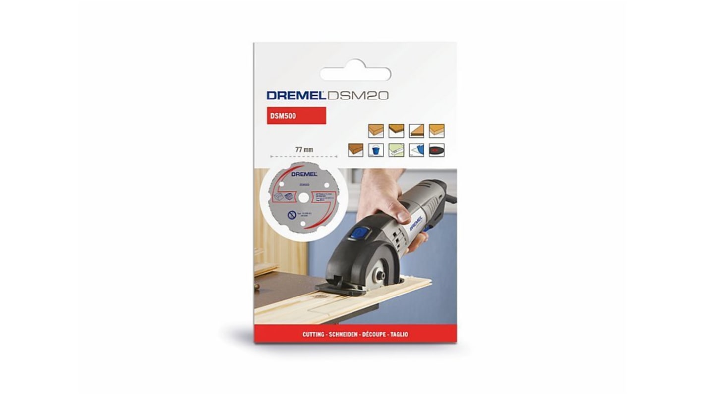 Dremel Hartmetall Trennscheibe Ø 77mm / Stärke 2mm