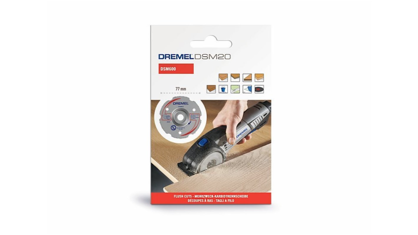 Dremel Hartmetall Trennscheibe Ø 77mm / Stärke 1mm