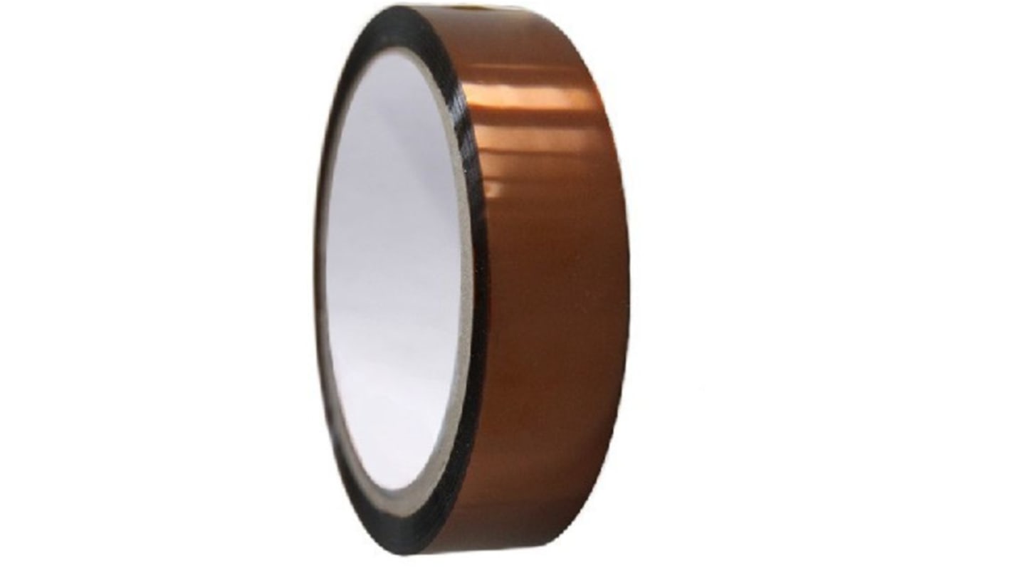 RS PRO AT4160 Brown Masking Tape 12mm x 33m