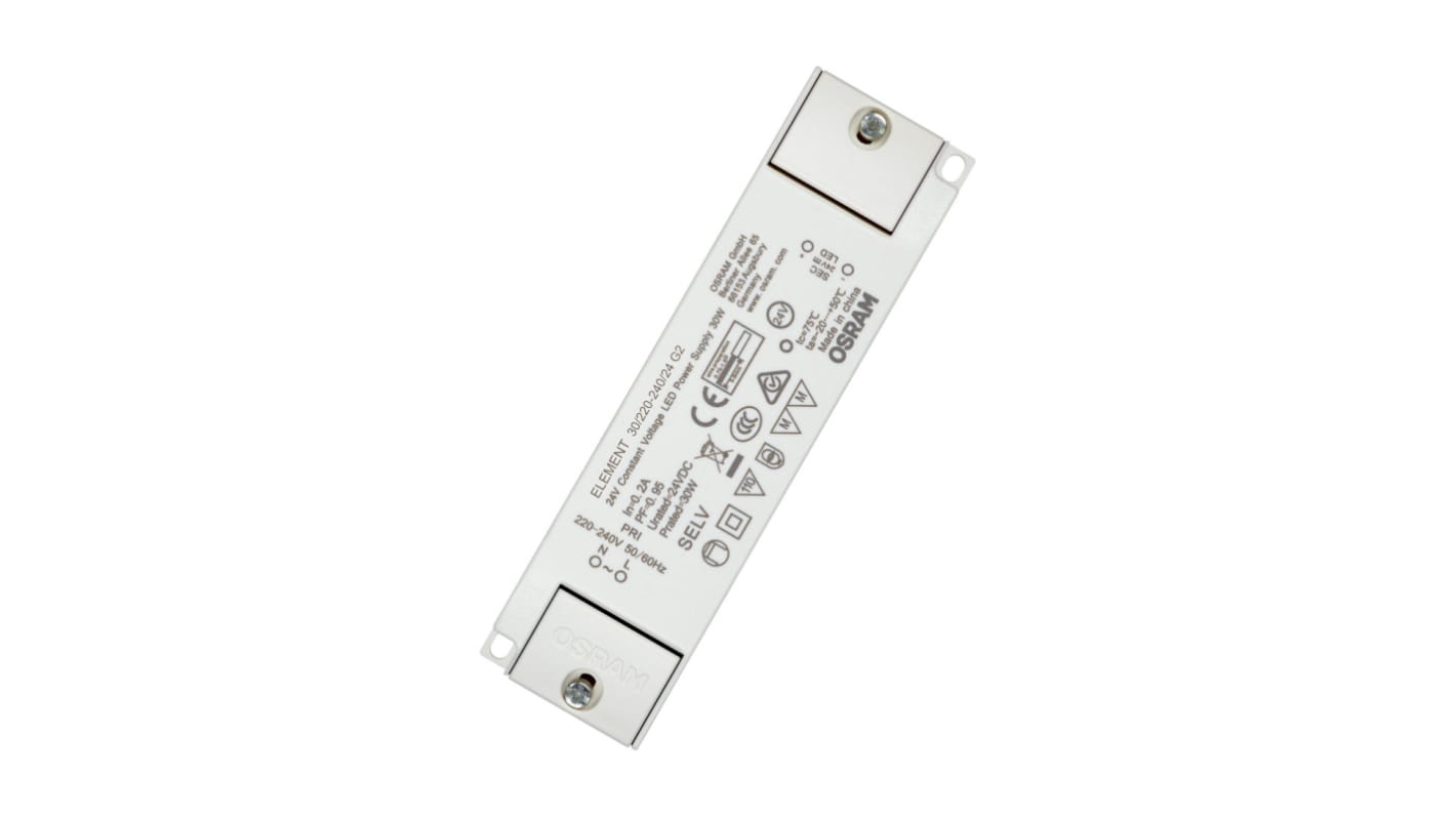 Osram 30W LED驱动电源, 输出24V 16A, ELEMENT G2系列
