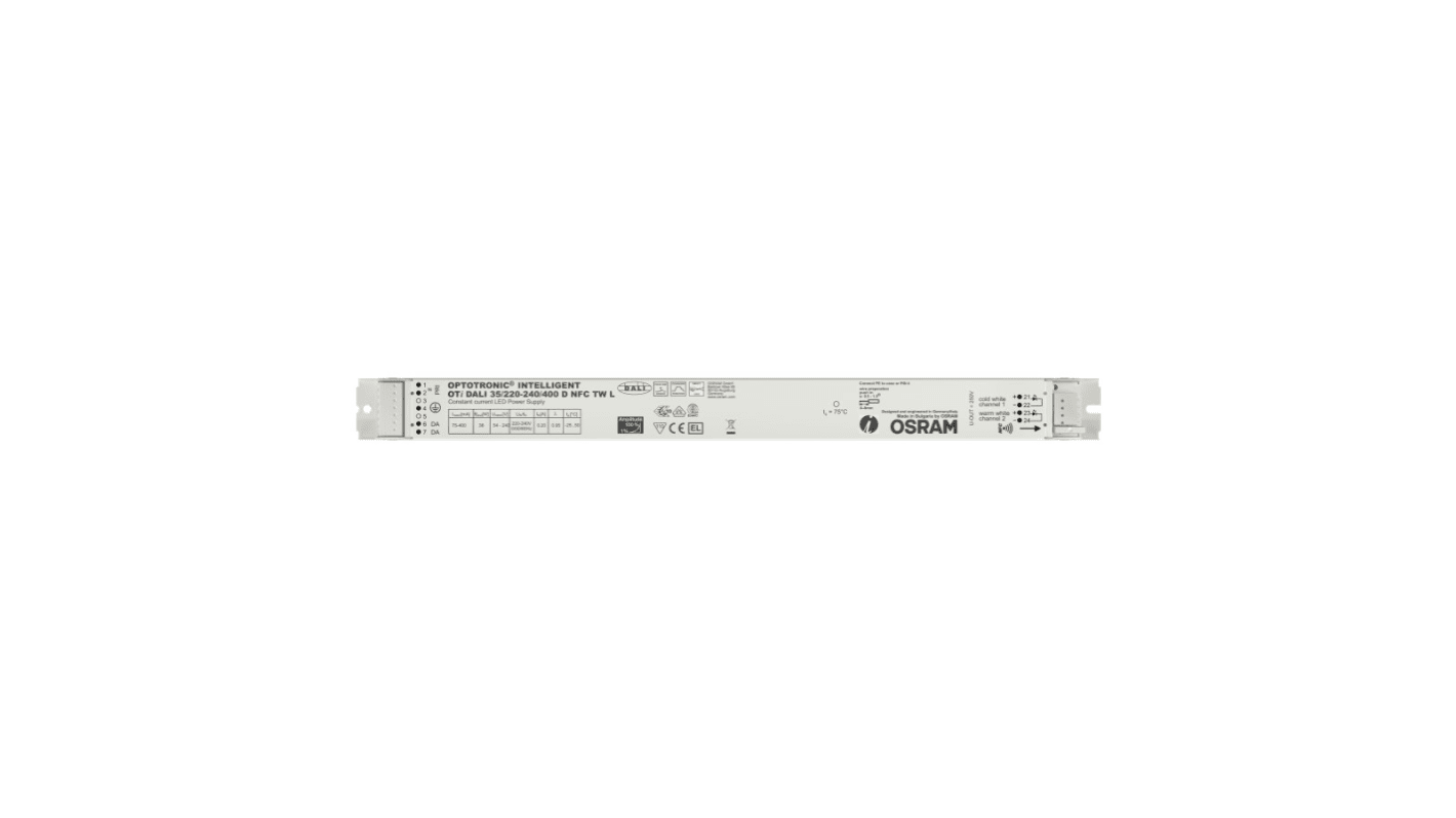 Osram LED Driver, 300V Output, 35W Output, 400mA Output, Constant Current Dimmable