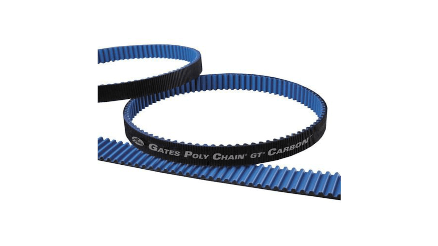 Gates PCV 8MGT 1040 21 Timing Belt, 130 Teeth, 1040mm Length, 21mm Width