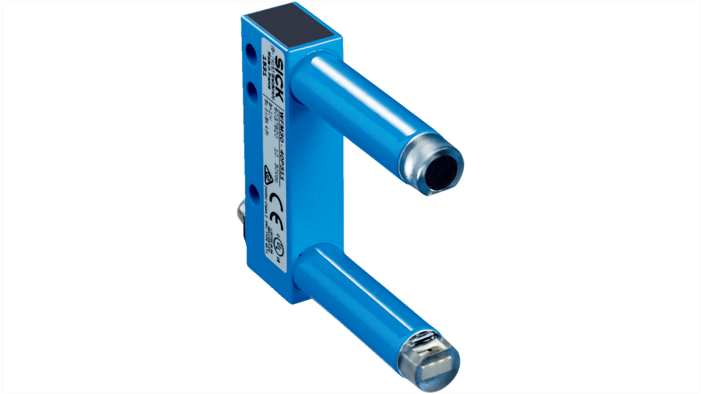 Rs-Online Sensore fotoelettrico SICK rilevamento 30 mm uscita Commutazione luminosa PNP