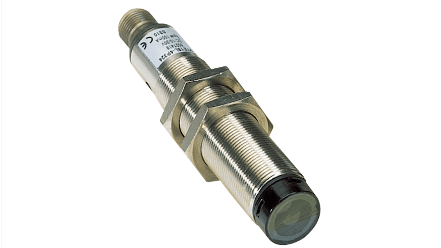 Rs-Online Sensore fotoelettrico Cilindrico SICK rilevamento 0 → 400 mm uscita Commutazione luce/buio PNP