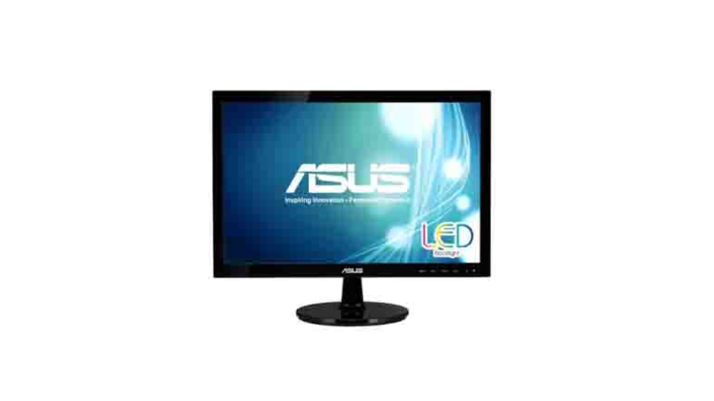 Monitor, 19cal, 1366 x 768 Pixels VS197DE, Asus