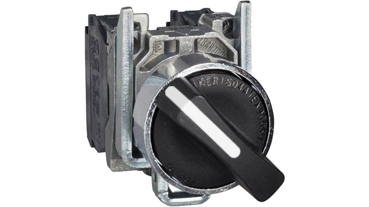 Schneider Electric Selector Switch - (2NO) 3 Positions