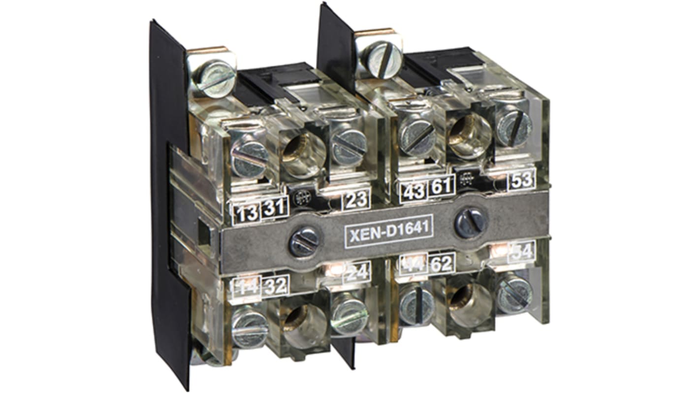Schneider Electric XEND Series Contact Block, 230V, 1 C/O + 1 NO