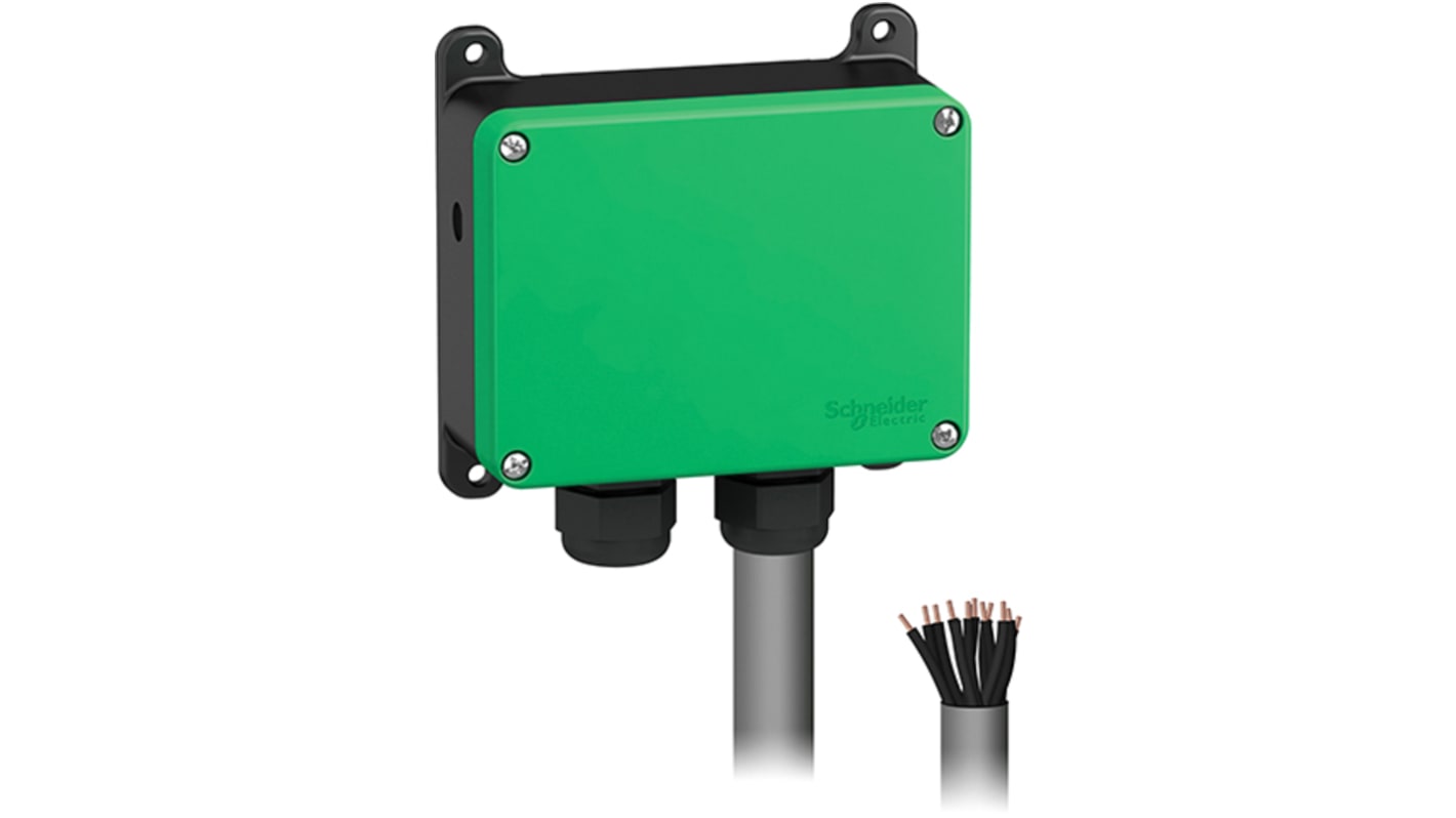 Schneider Electric Push Button Control Station - 1 NO, 9 NO, 2 Cutouts, Arrow, IP66