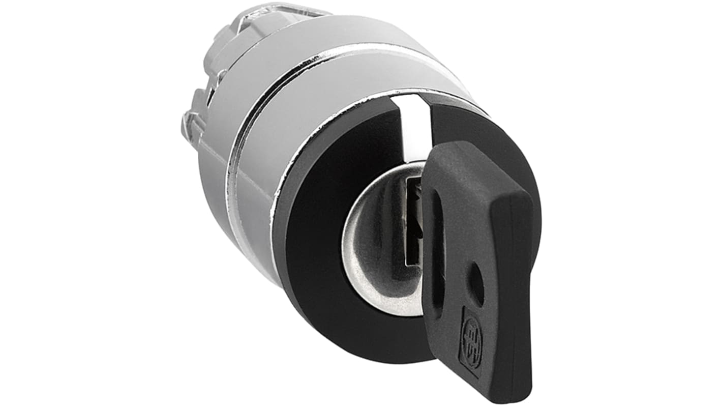 Przełącznik obrotowy kluczykowy 3-pozycyjny wycięcie: 22mm Bez samopowrotu Schneider Electric