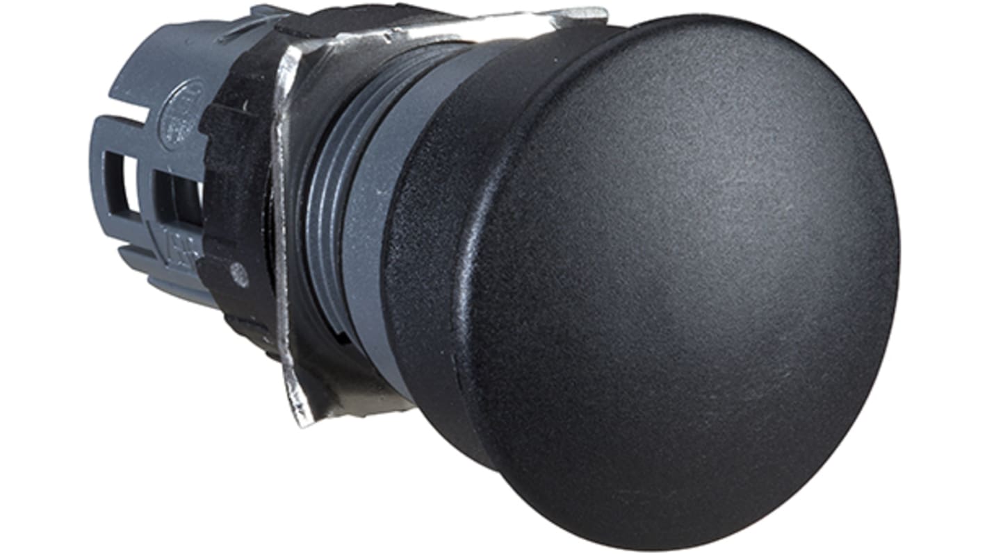 Schneider Electric XB5 Series Black Momentary Push Button, 16mm Cutout