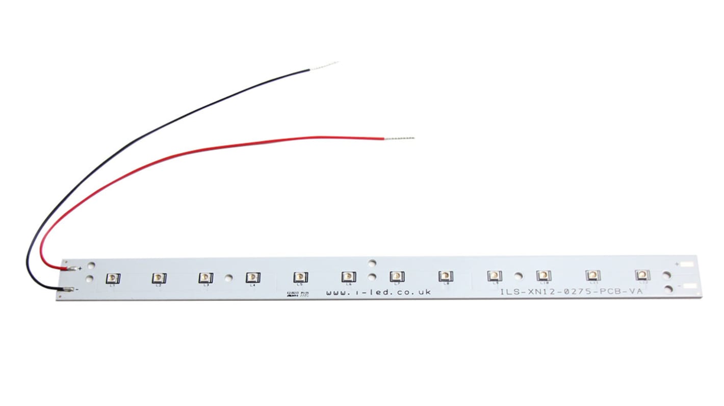 ILS-OV12-O275-VL004-SC201-W2. Intelligent LED Solutions, ILS-OV12-O275-VLXXX-SC201-W2. Series 12 UV LED, 275nm 130 °