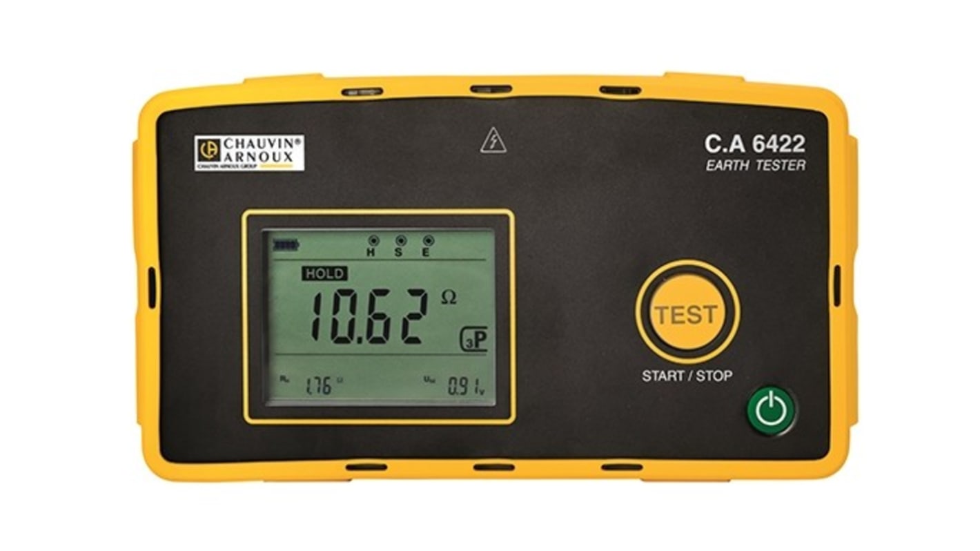 Chauvin Arnoux CA 6422 Earth & Ground Resistance Tester CAT IV 600 V