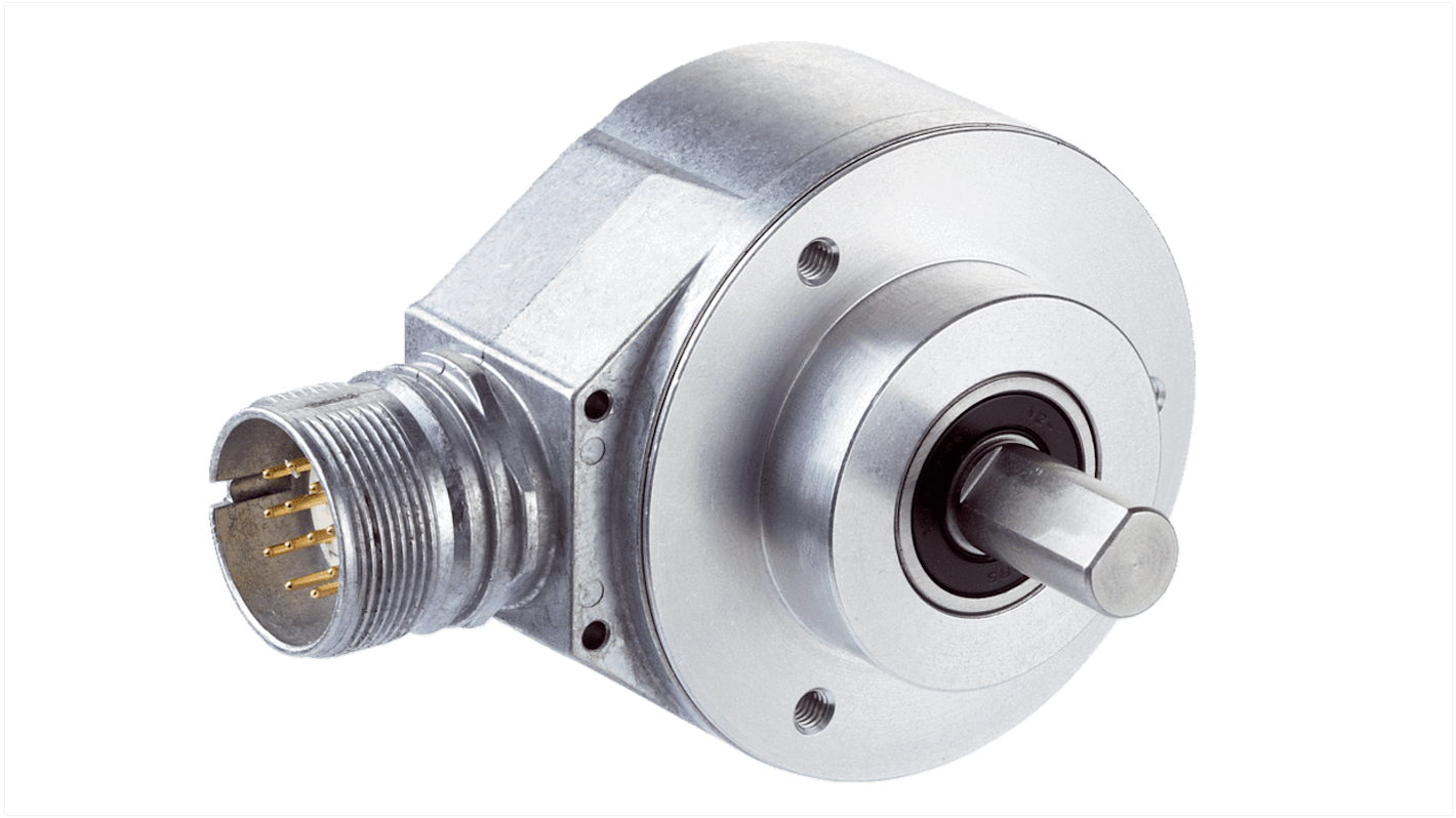 Sick DFS60 Series Incremental Incremental Encoder, 1000 ppr, HTL Signal, Solid Type, 10mm Shaft