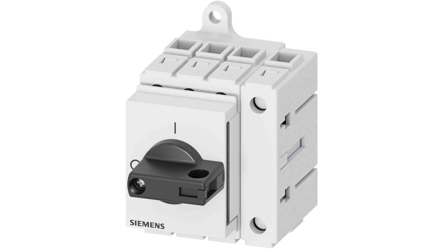 Siemens 3LD Trennschalter 4-polig 40A DIN-Schiene SENTRON