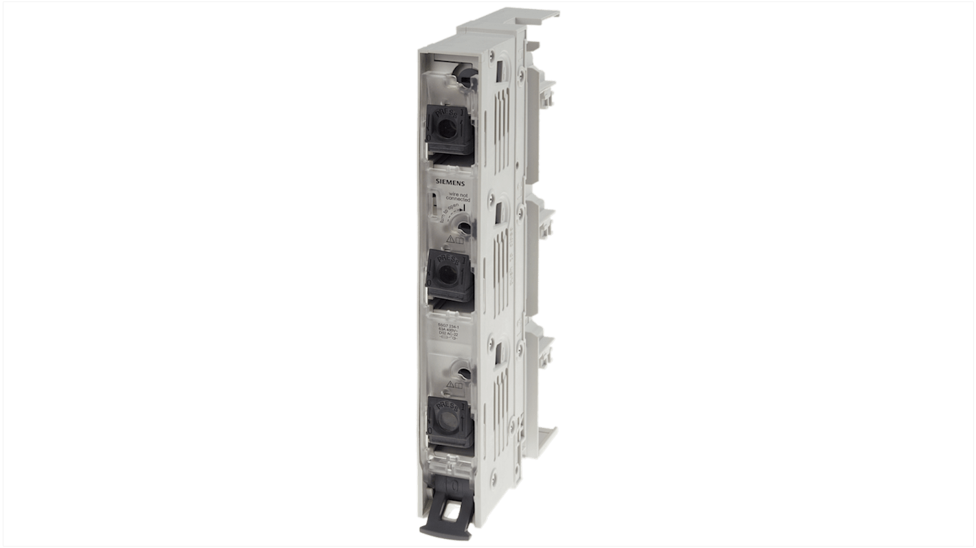 Siemens Fuse Switch Disconnector, 3 Pole, 63A Max Current, 63A Fuse Current