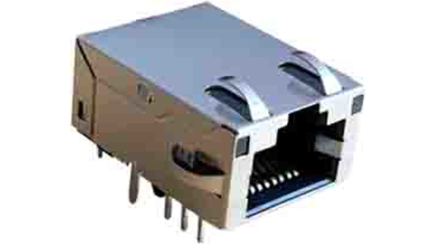 Wurth Elektronik 网络变压器, 通孔安装, 尺寸17.78 x 24.6 x 11.3mm, 1输出, -1.5dB插入损耗