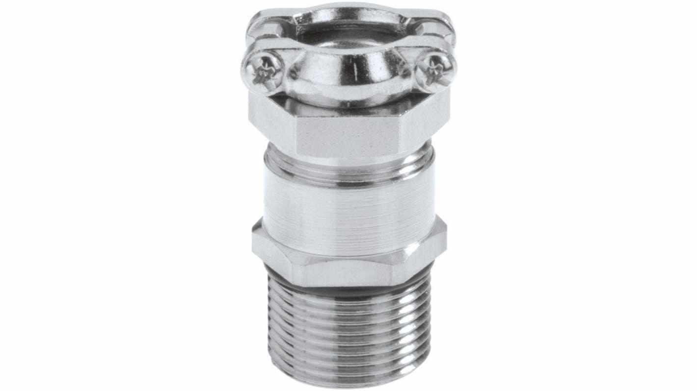 Prensaestopas Lapp SKINDICHT de Latón Chapado en Níquel , rosca PG21, contratuerca incluida, IP55