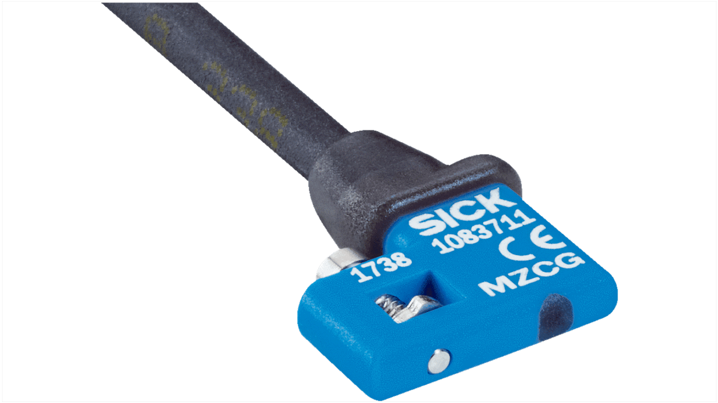 Sick Magnetic Cylinder Sensor Pneumatic Sensor, 10 → 30V dc, MZCG, with LED indicator