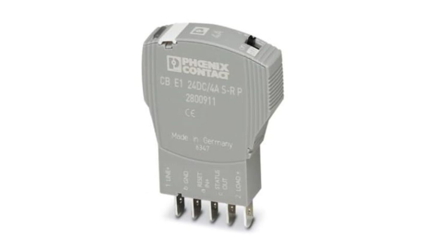 Phoenix Contact Electronic Device Circuit Breaker Electronic Circuit breaker 4A 24V CB, 1 channels