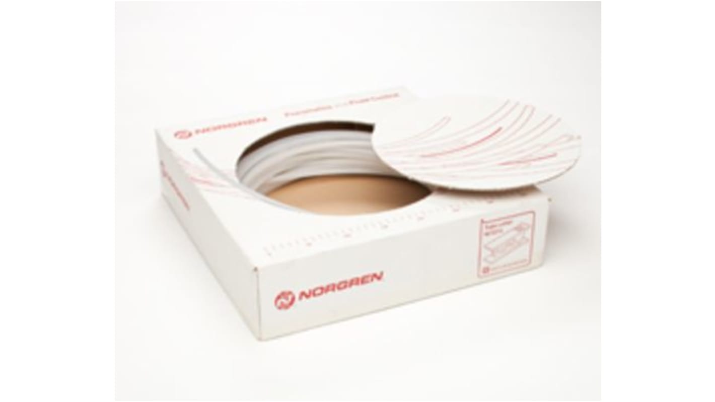 Tubo per aria compressa Norgren in Plastica, Ø int. 4mm, Ø est. 6mm, lungh. 25m, col. Traslucido