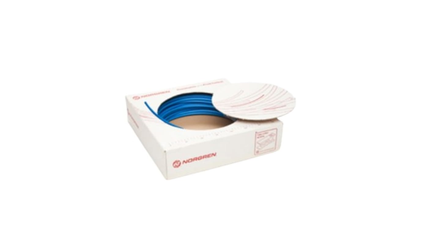 Tubería de aire comprimido Norgren de Plástico Azul, diá. exterior 10mm, longitud 25m
