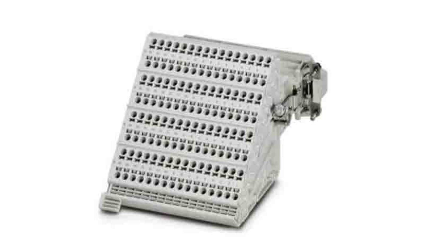 Adaptador de alimentación Phoenix Contact D64 Macho de 64 vías, 250 V ac, 10A, Montaje en Panel