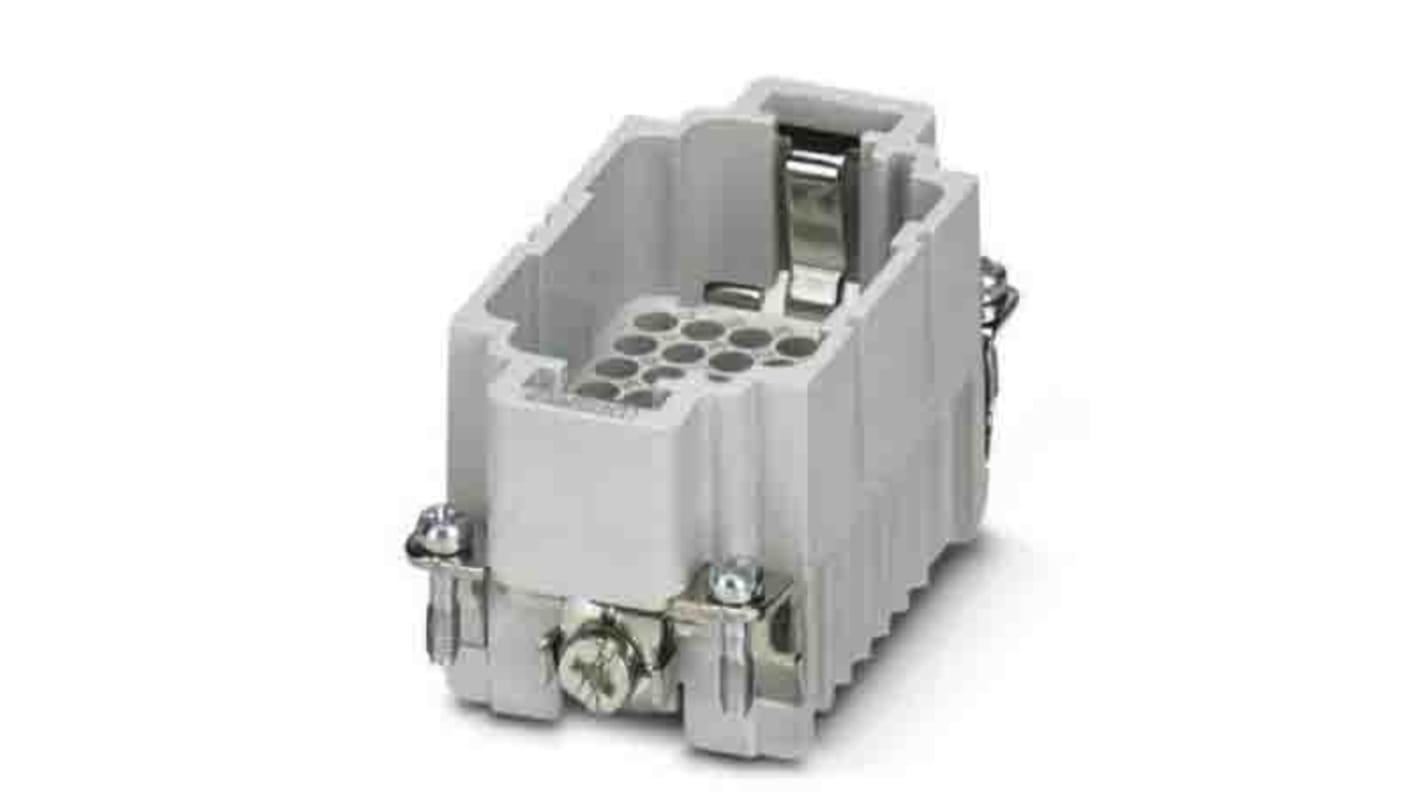 Phoenix Contact Heavy Duty Power Connector Insert, 10A, Male, HC-DD42 Series, 42 Contacts