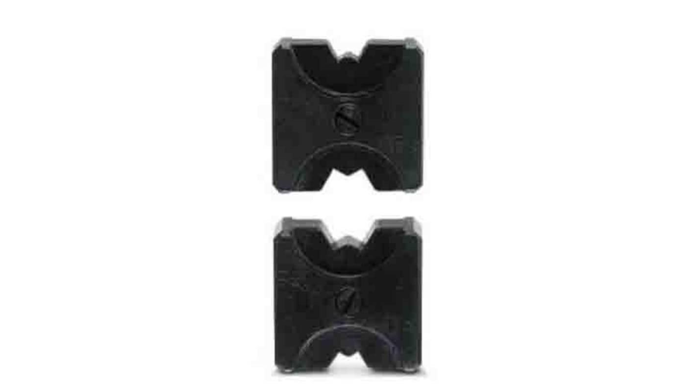 Phoenix Contact, CRIMPFOX Crimp Die, Tubular Cable Lug, Wire size 5 → 2, Coaxial Type Cable lugs