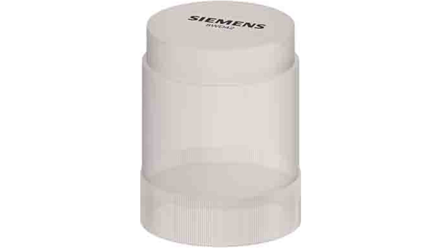 Siemens 8WD42 Series Clear Steady Effect Steady Light Element, 24 V, LED Bulb, AC/DC
