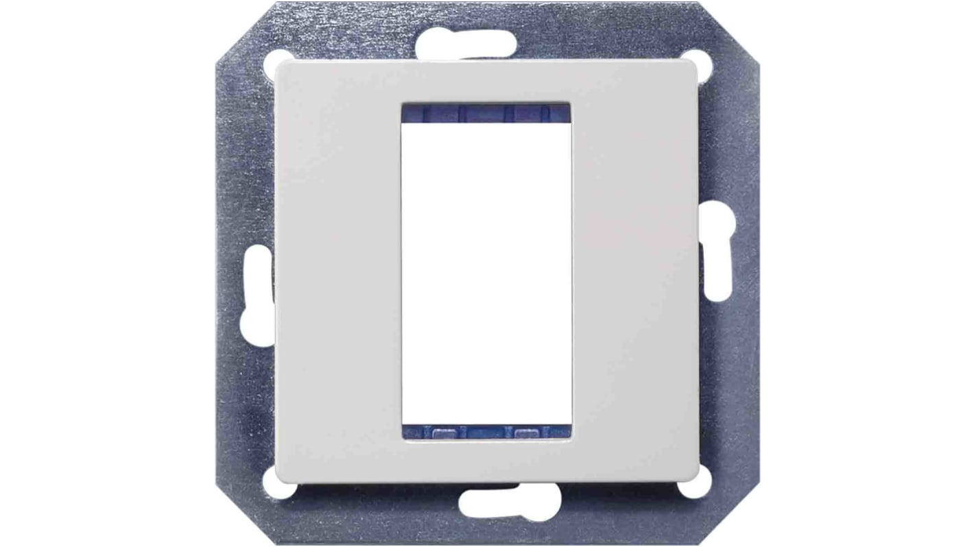 Siemens 1 Gang Faceplate & Mounting Plate
