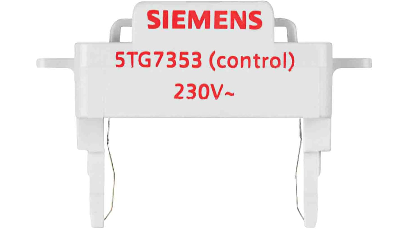 Siemens Illuminated Push Button Switch, Orange LED, 230V