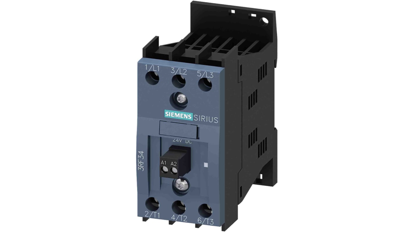 Siemens Solid State Relay, DIN Rail Mount