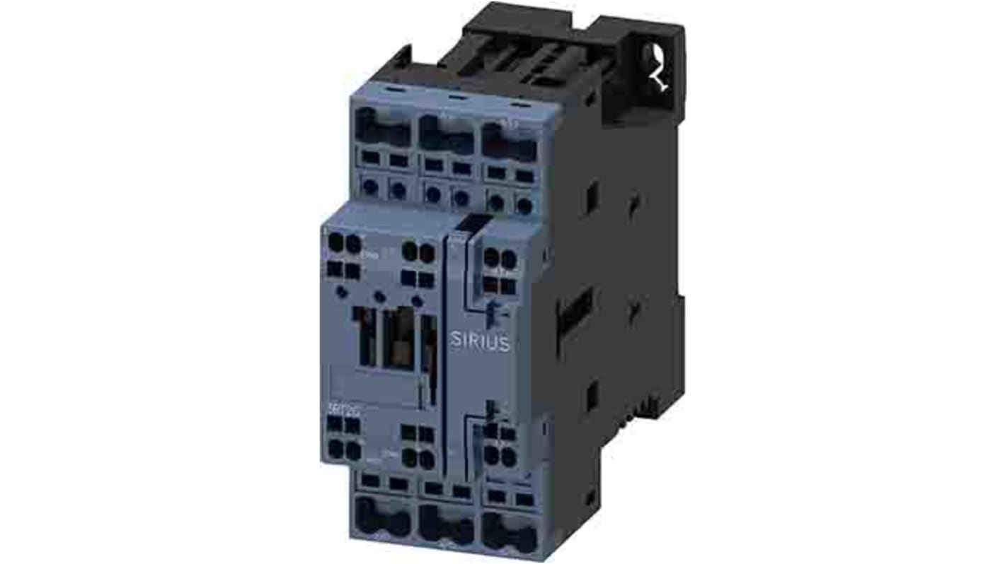 Stycznik 24 V dc Siemens styki: 3 11 kW 25 A 1NO + 1NC 3RT2026-2BB40-0CC0