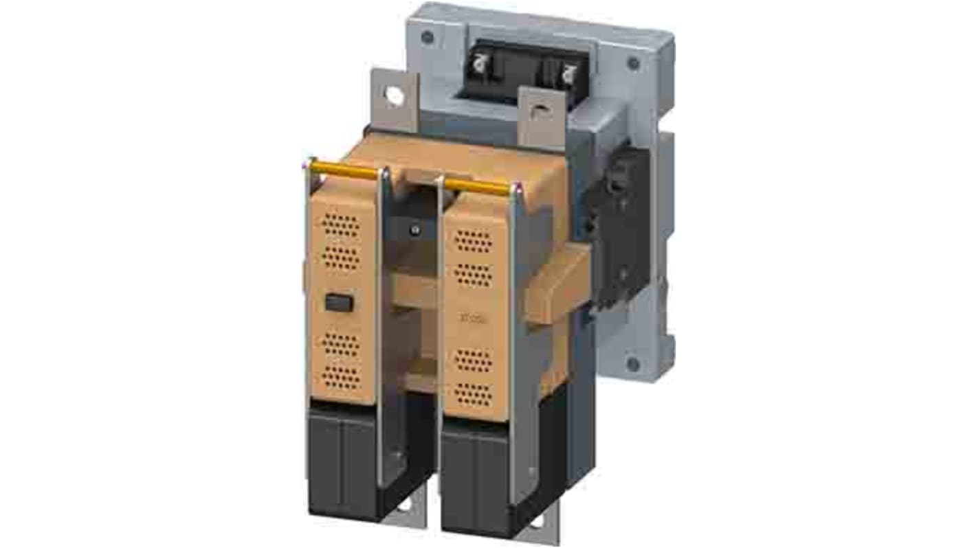 Siemens SIRIUS Innovation Contactor, 660 V ac Coil, 2-Pole, 220 A, 110 kW, 2NO + 2NC