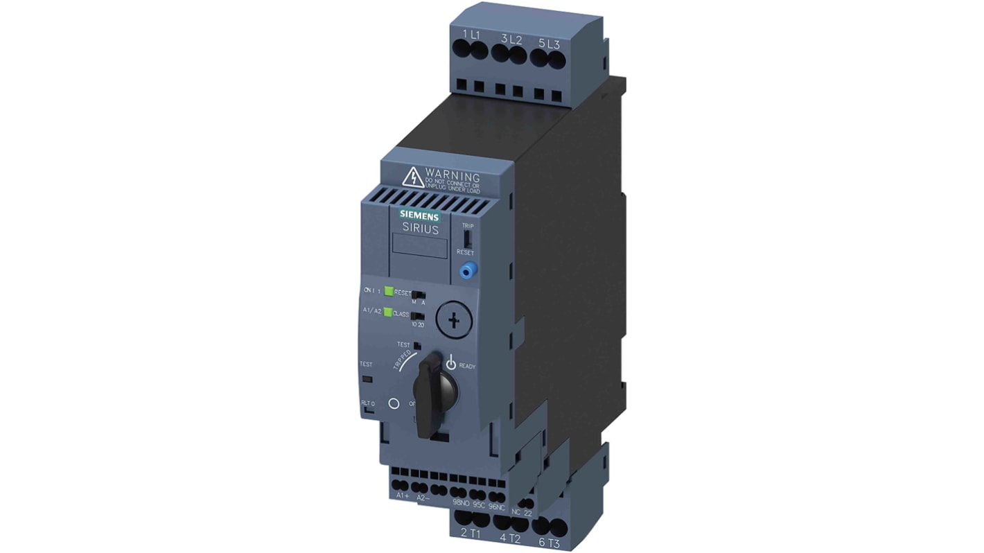 Siemens DOL Starter, DOL, 0.75 kW, 690 V ac, 3 Phase, IP20