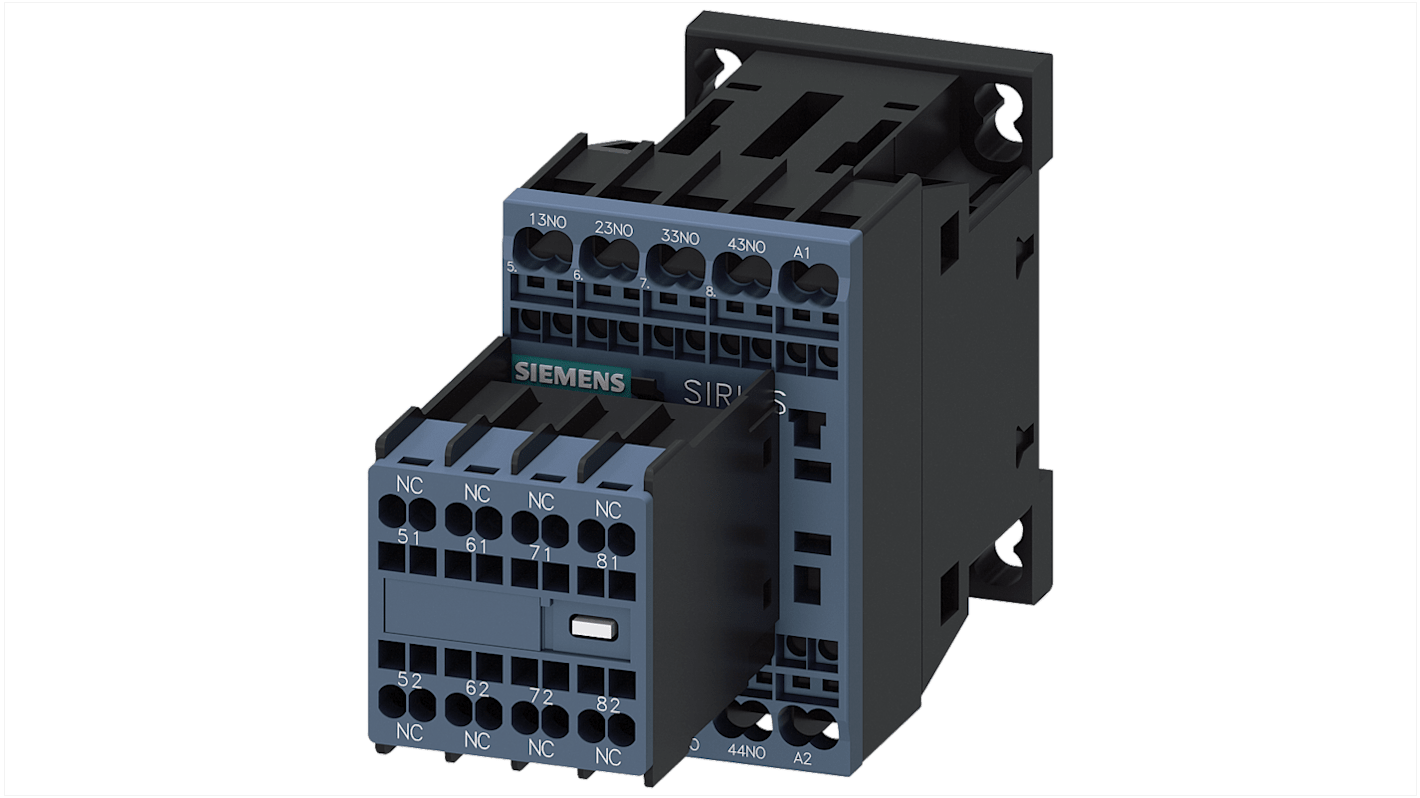 Siemens SIRIUS Leistungsschütz / 3 A 4 Öffner + 4 Schließer