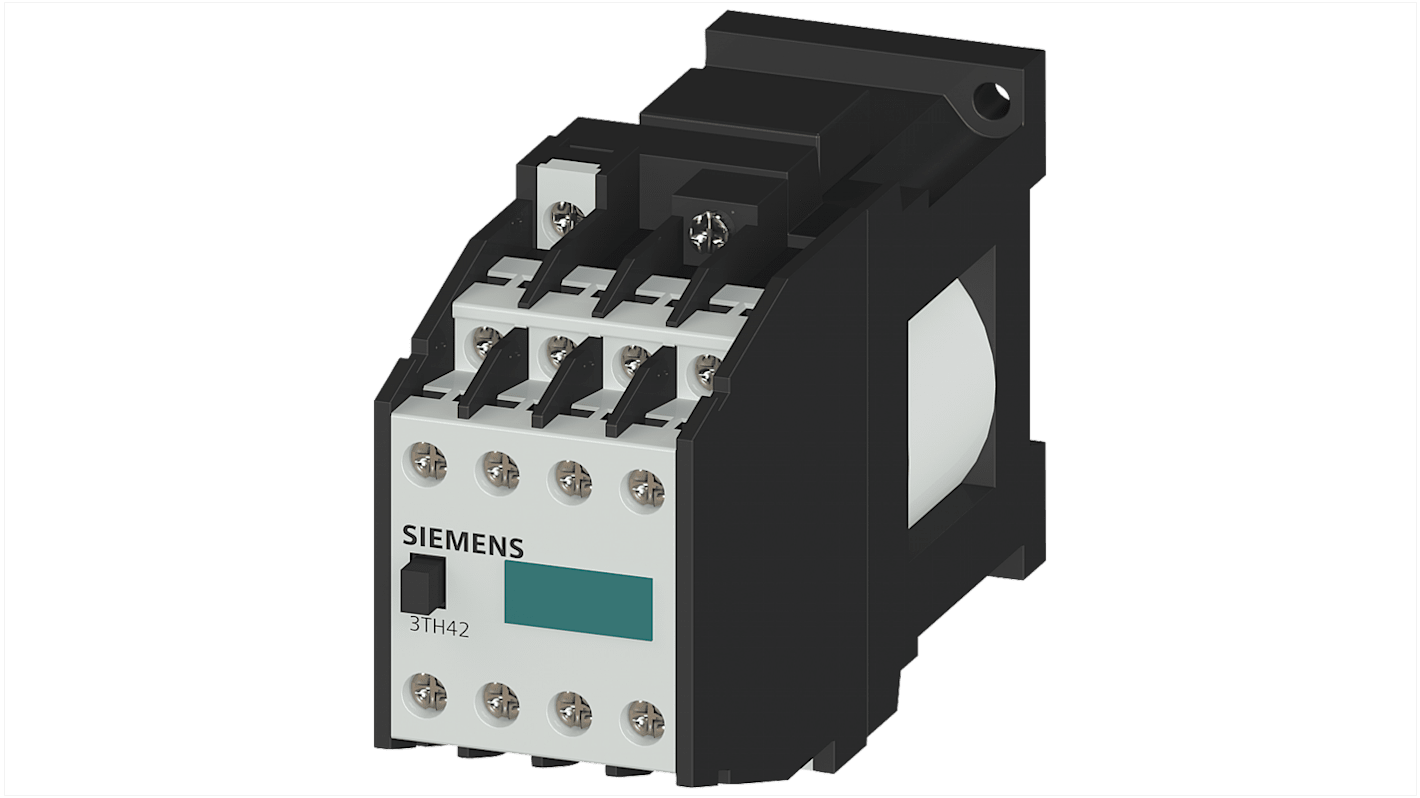 Przekaźnik pomocniczy 24 V DC Siemens styki: 8 6 A 4NC + 4NO 3TH4244-0LB4