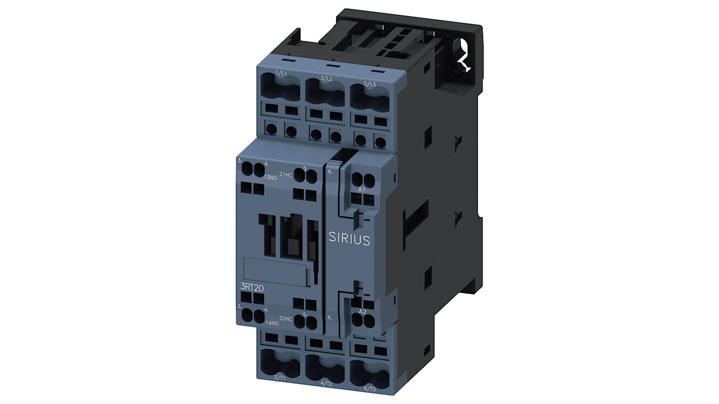 Siemens SIRIUS Leistungsschütz, 3 -polig 5,5 kW 1 Schließer, 1 Öffner Umkehrend