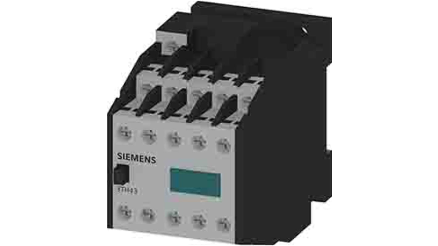Siemens SIRIUS 3TH4 Contactor Relay, 42 V Coil, 10-Pole, 10 A, 5NO + 5NC