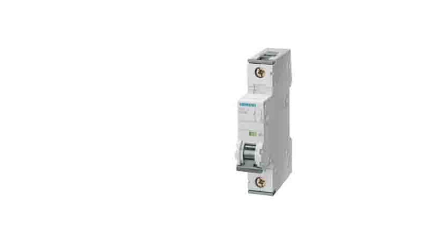 Siemens SENTRON 5SY8 MCB, 1P, 32A Curve C, 400V AC, 72V DC, 5 kA Breaking Capacity