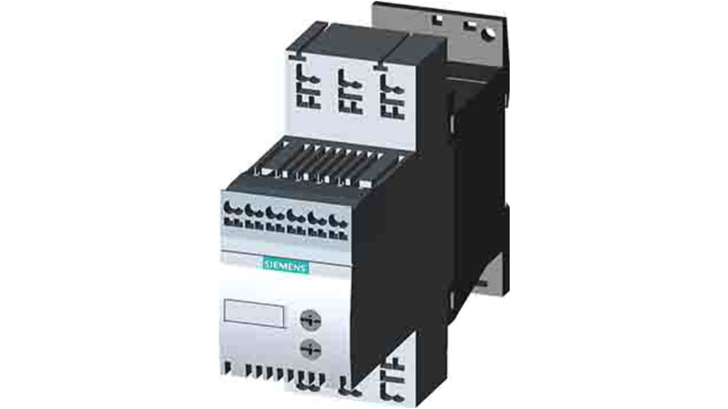 Siemens SIRIUS 3RW DOL Starter, , 7.5 kW, 480 V ac, 3 Phase, IP20