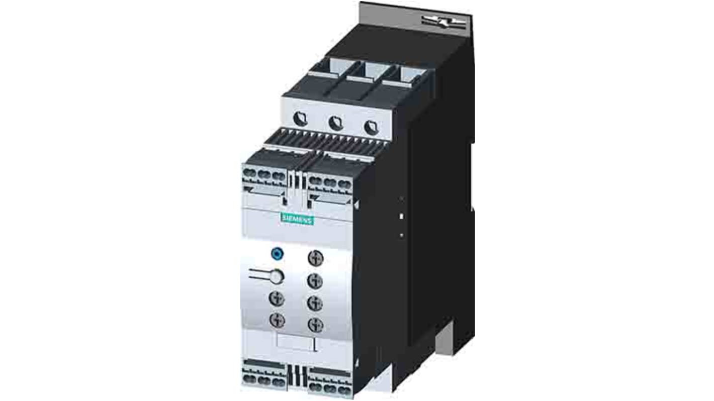 Siemens SIRIUS 3RW Soft Starter, , 7.5 kW, 480 V ac, 3 Phase, IP20