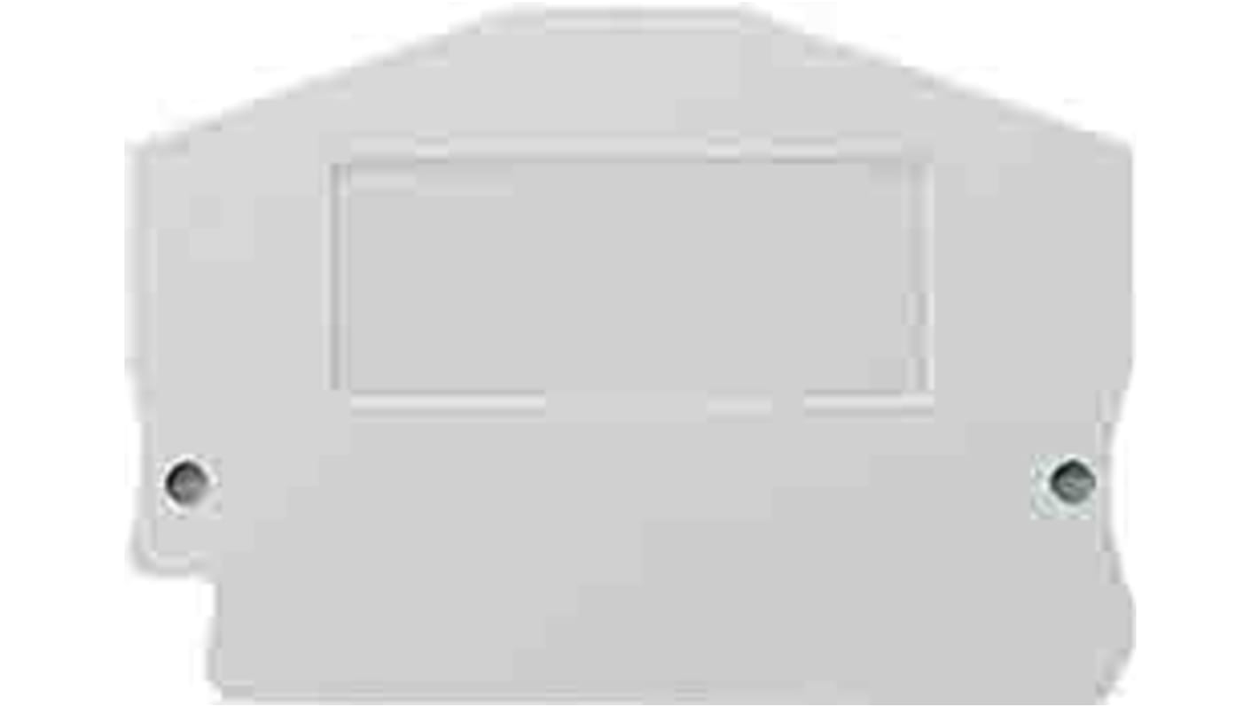 Siemens 8WH Series End Cover for Use with DIN Rail Terminal Blocks