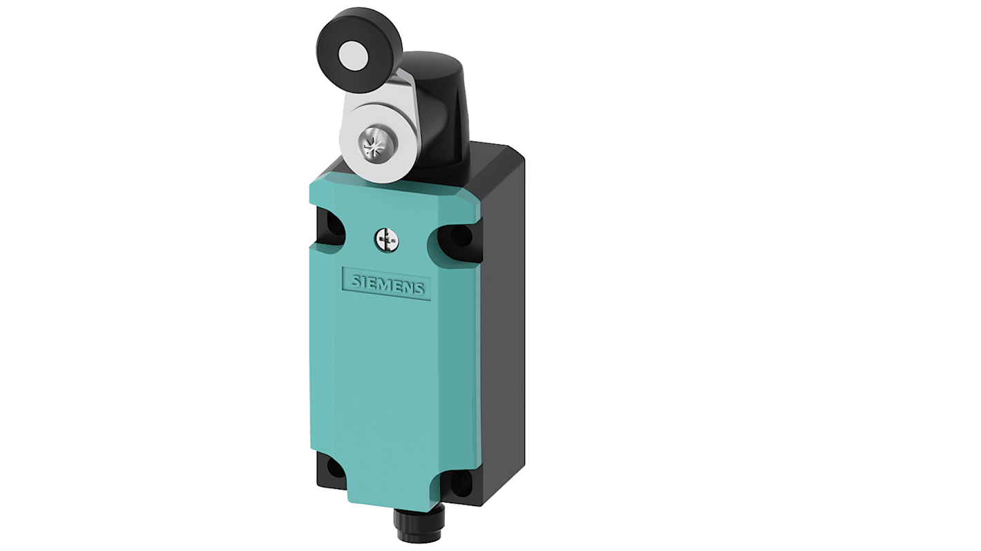 Siemens 3SE5 Endschalter, Rollenhebel, 1 Öffner / 1 Schließer, IP66, IP67, Metall, 3A
