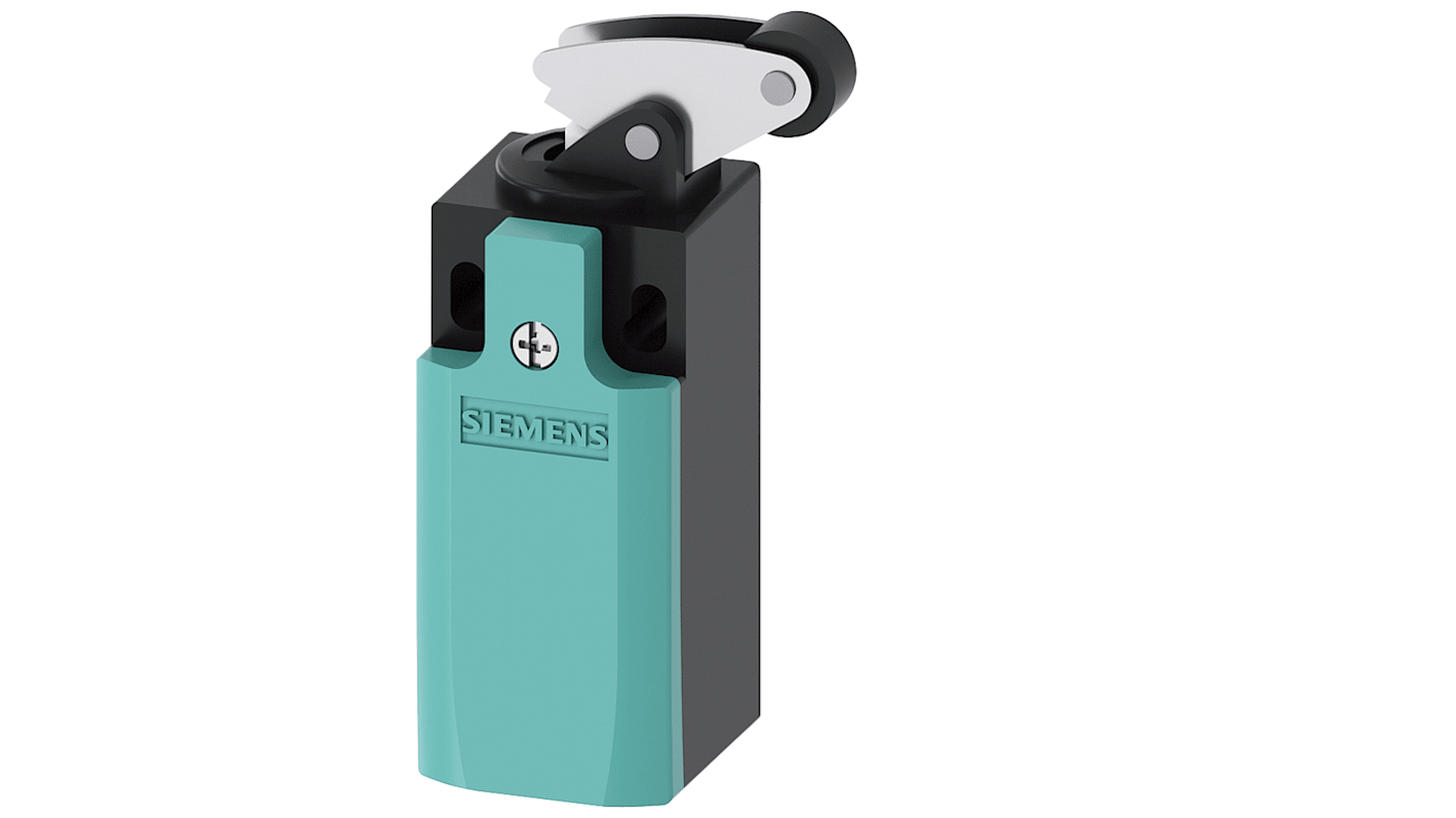 Siemens 3SE5 Series Roller Limit Switch, 2NC/1NO, IP65, Plastic Housing, 400V ac Max, 4A Max