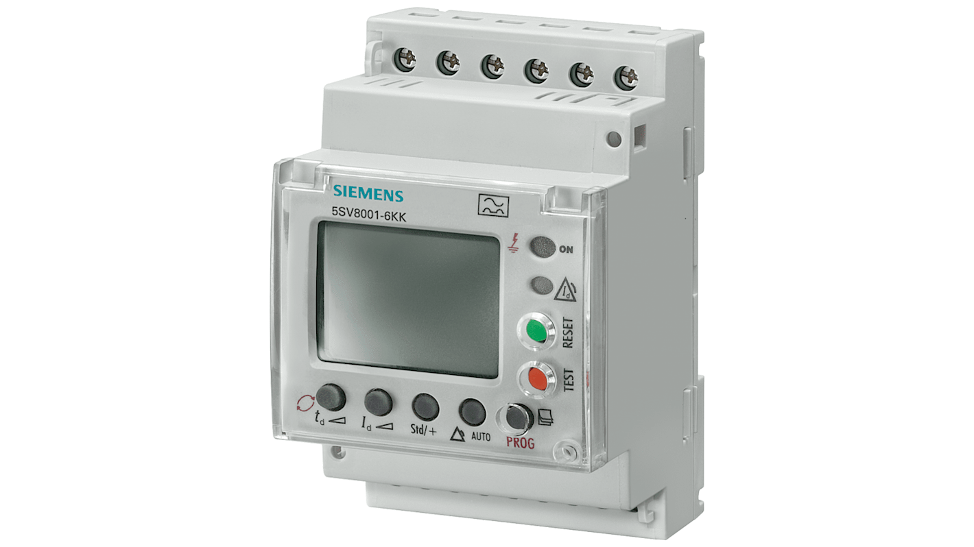 Siemens Current Monitoring Relay, DPDT