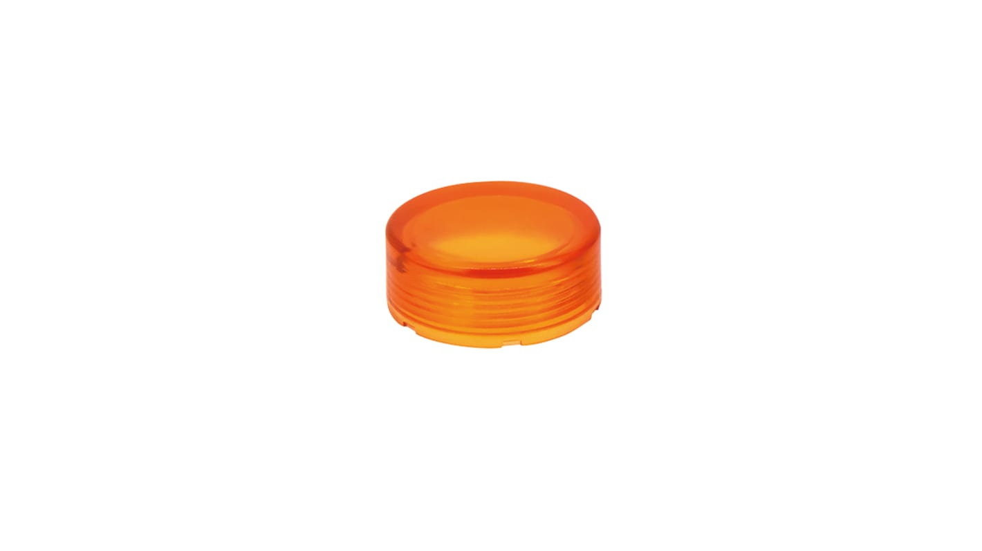 Idec Amber Round Push Button Lens for Use with YW9Z